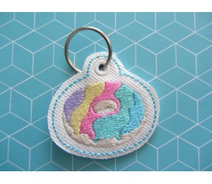 ITH - Bunter Donut Anhänger